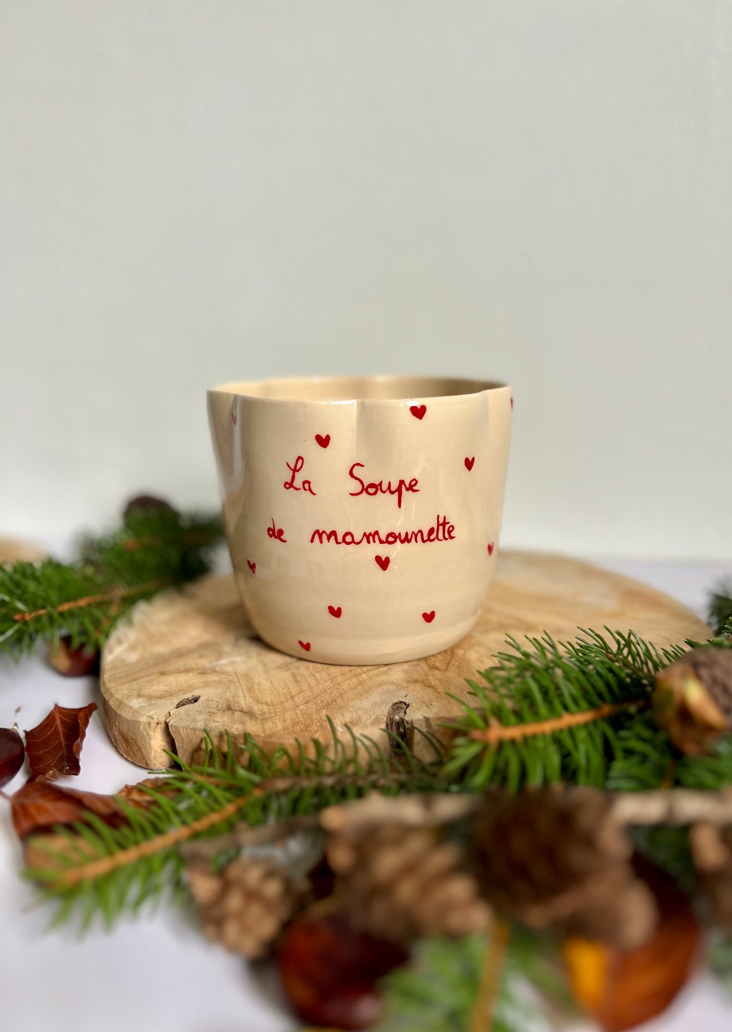 Grand bol à soupe Personnalisable