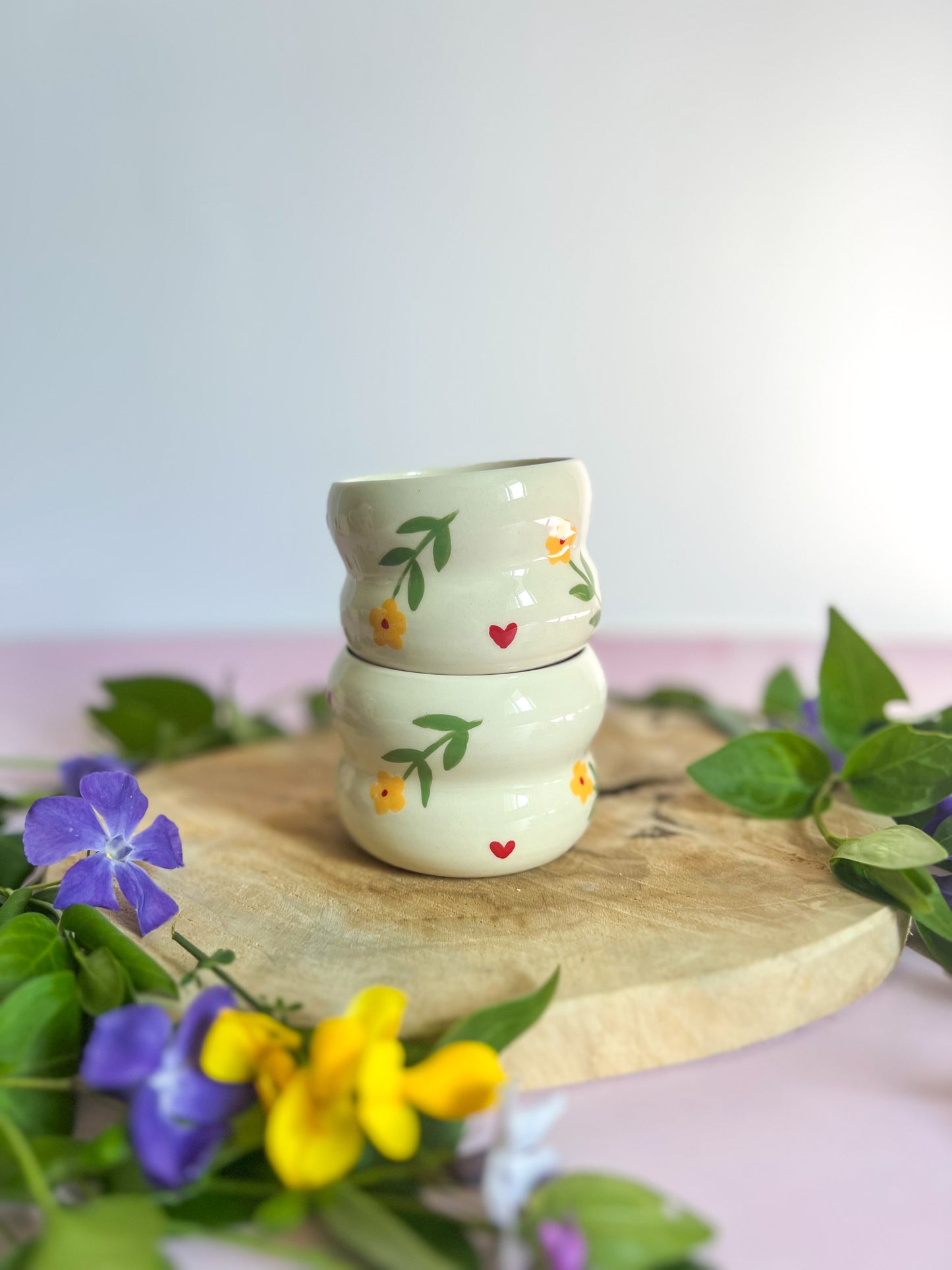 Tasses à café 🌼 lot de 2