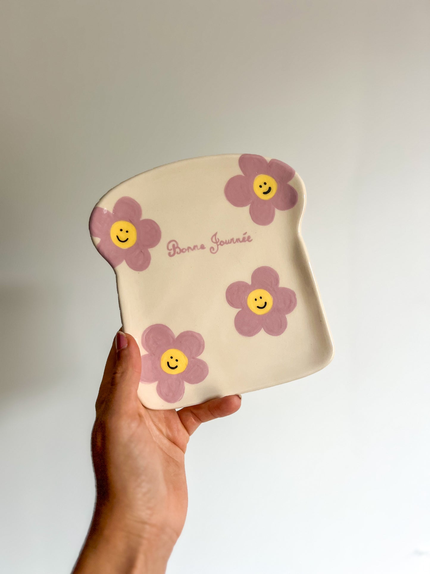 Assiette à tartine personnalisable 🧇