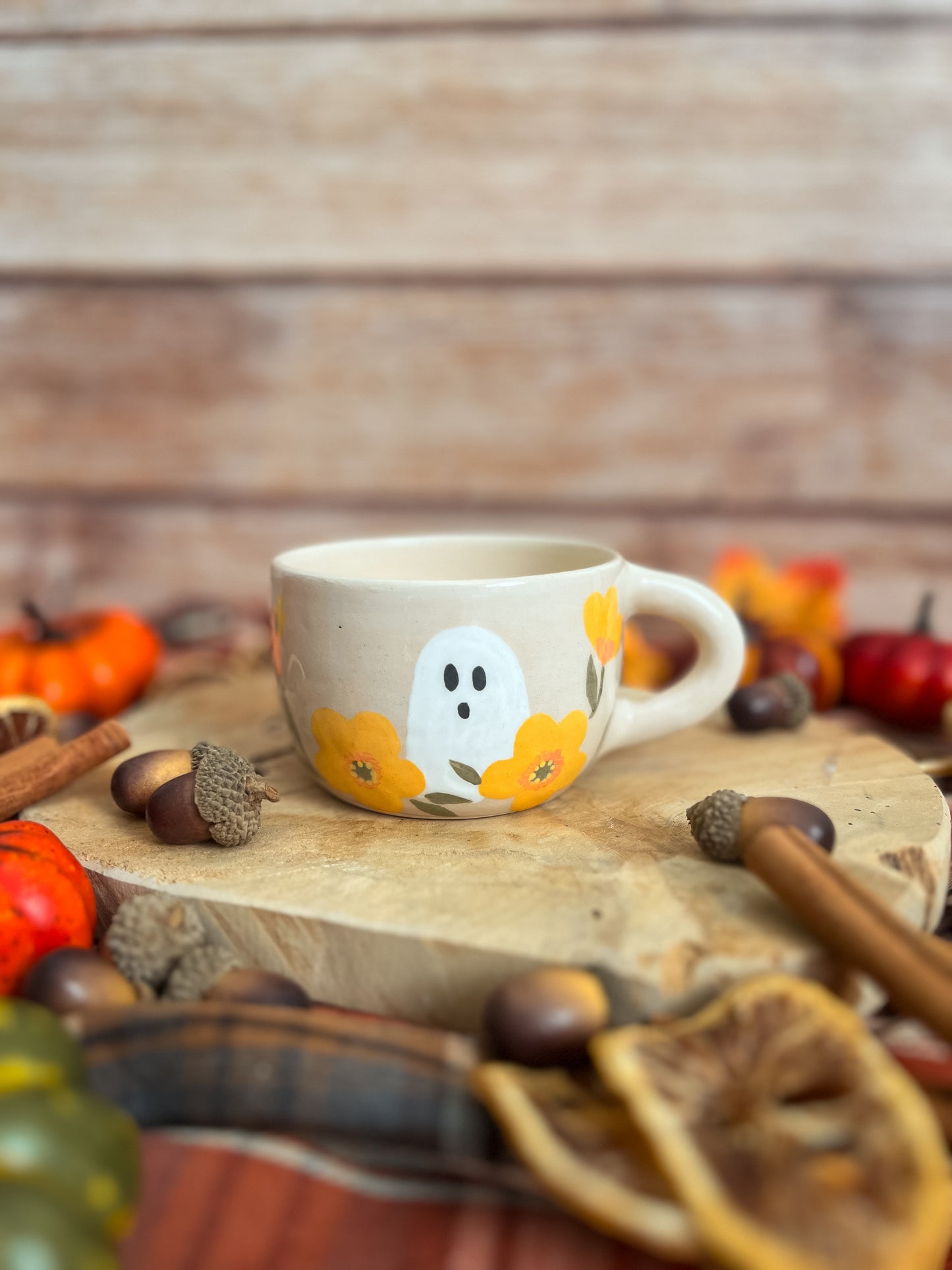 Tasse « Fantôme aux Fleurs » 🍂