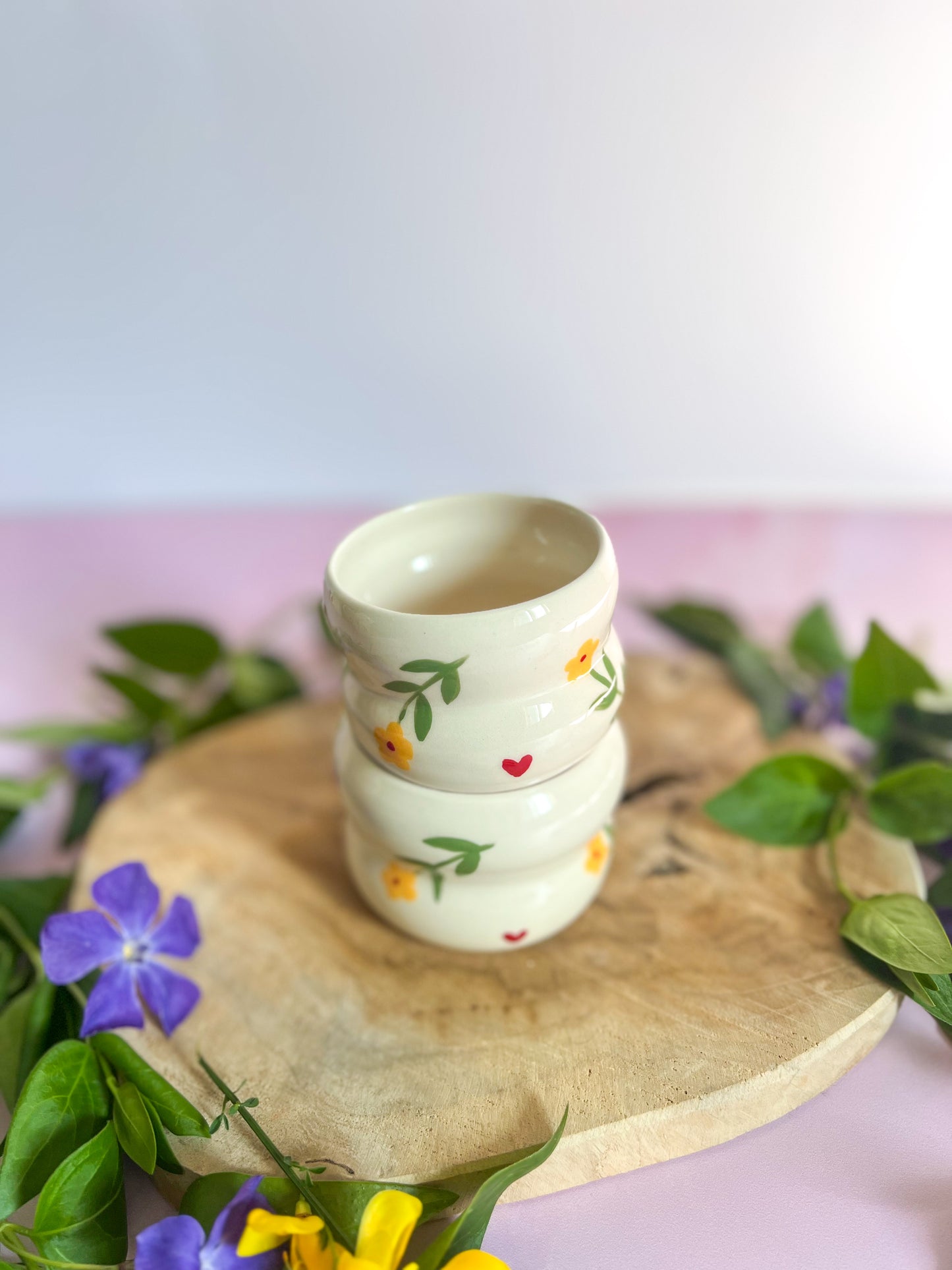Tasses à café 🌼 lot de 2