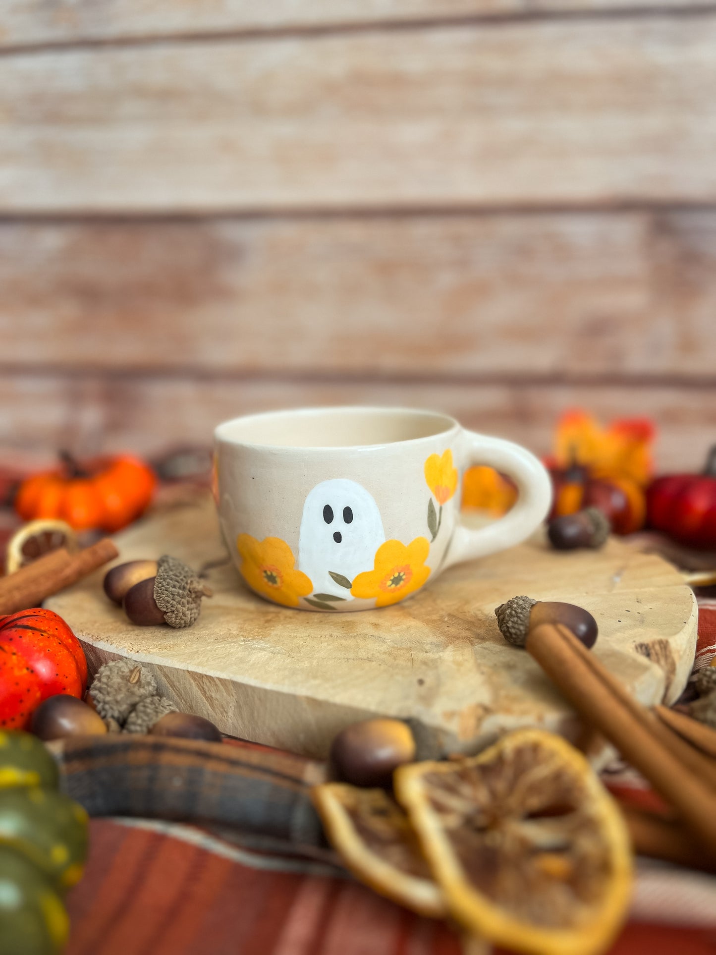 Tasse « Fantôme aux Fleurs » 🍂
