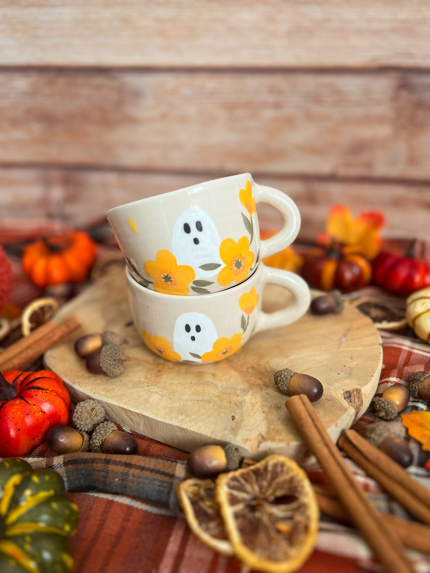 Tasse « Fantôme aux Fleurs » 🍂