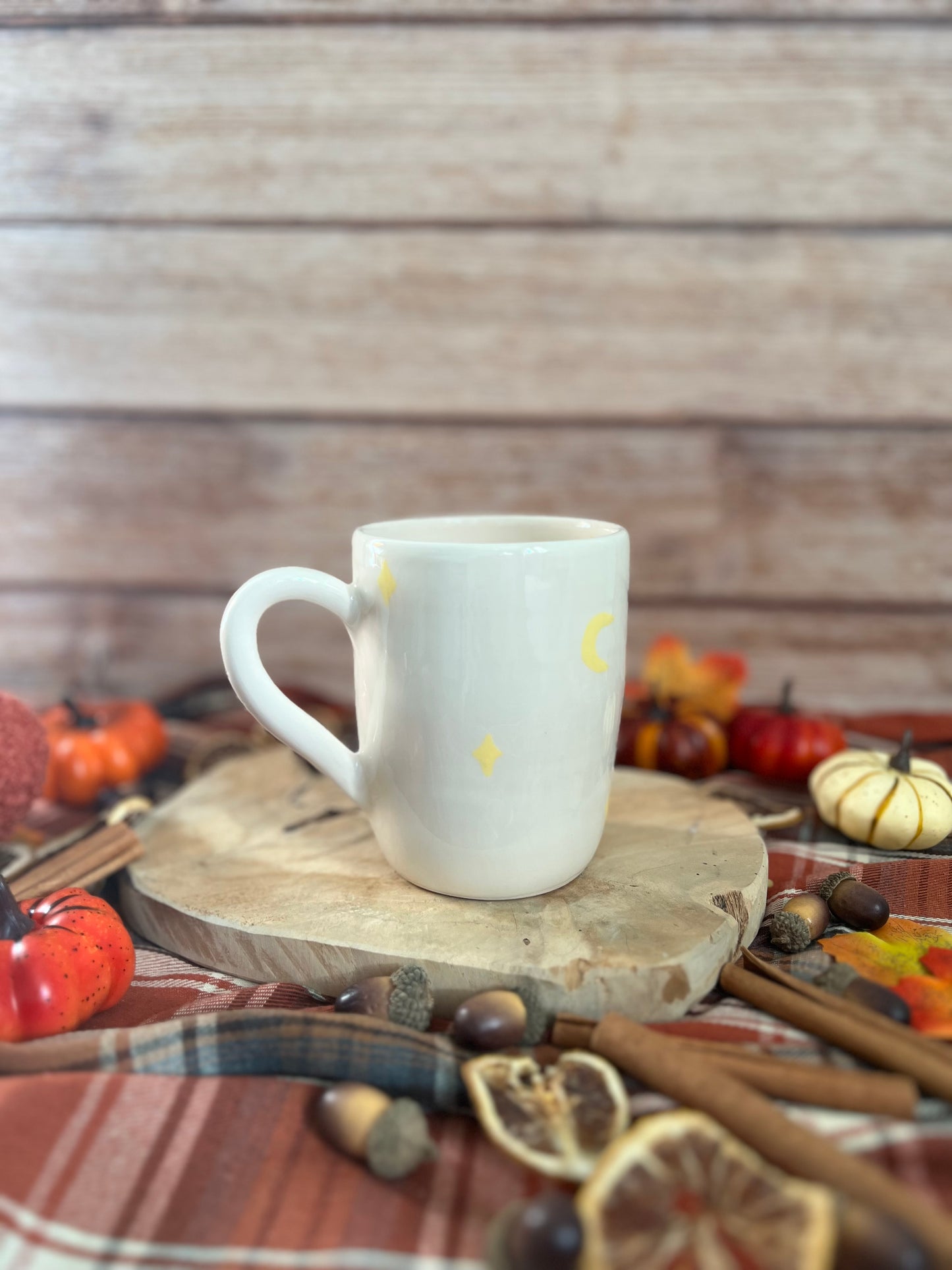 Maxi Mug « Fantôme aux Fleurs » 🍂