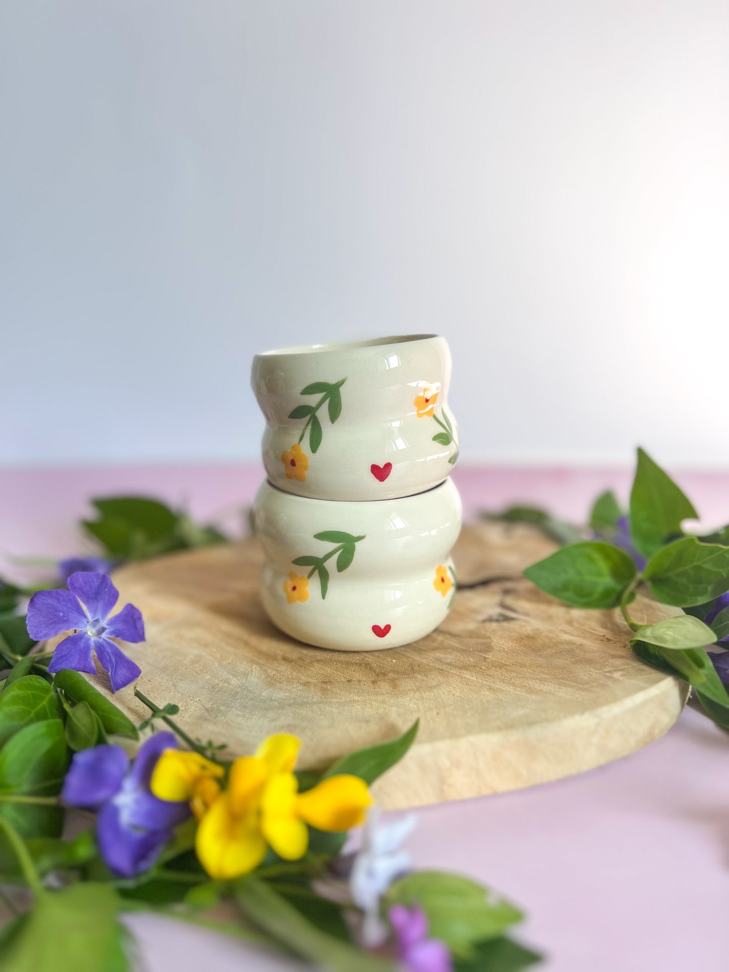 Tasses à café 🌼 lot de 2