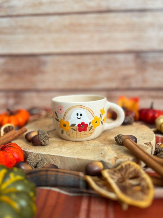 Tasse « Le Fantôme au Panier » PRÉCOMMANDE 🌻