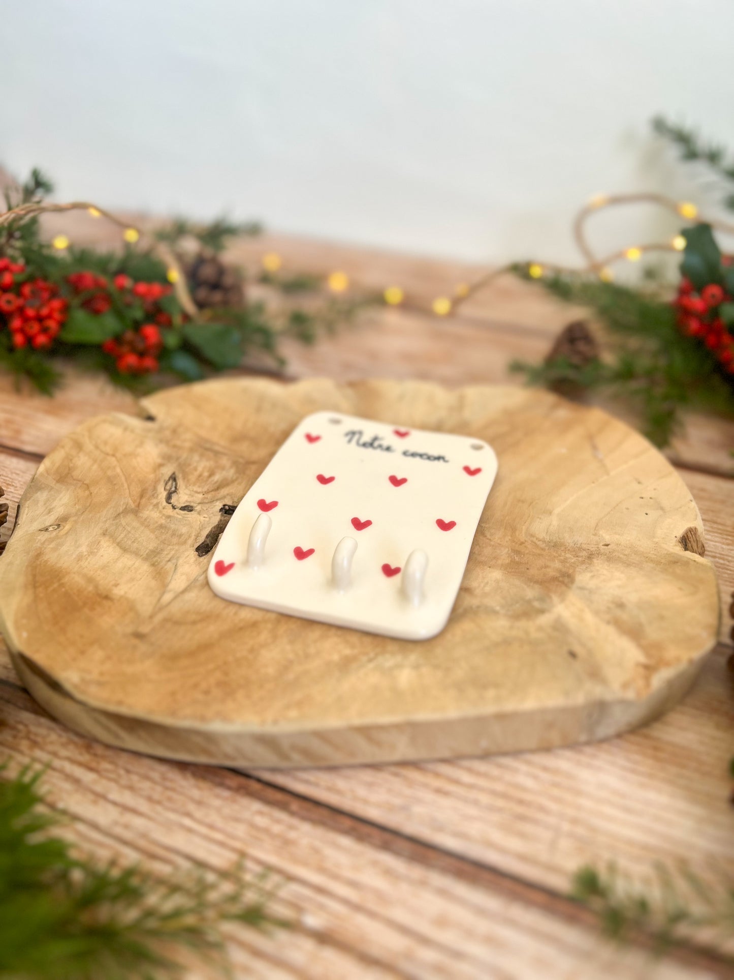 Support à clefs « Notre Cocon » ❤️