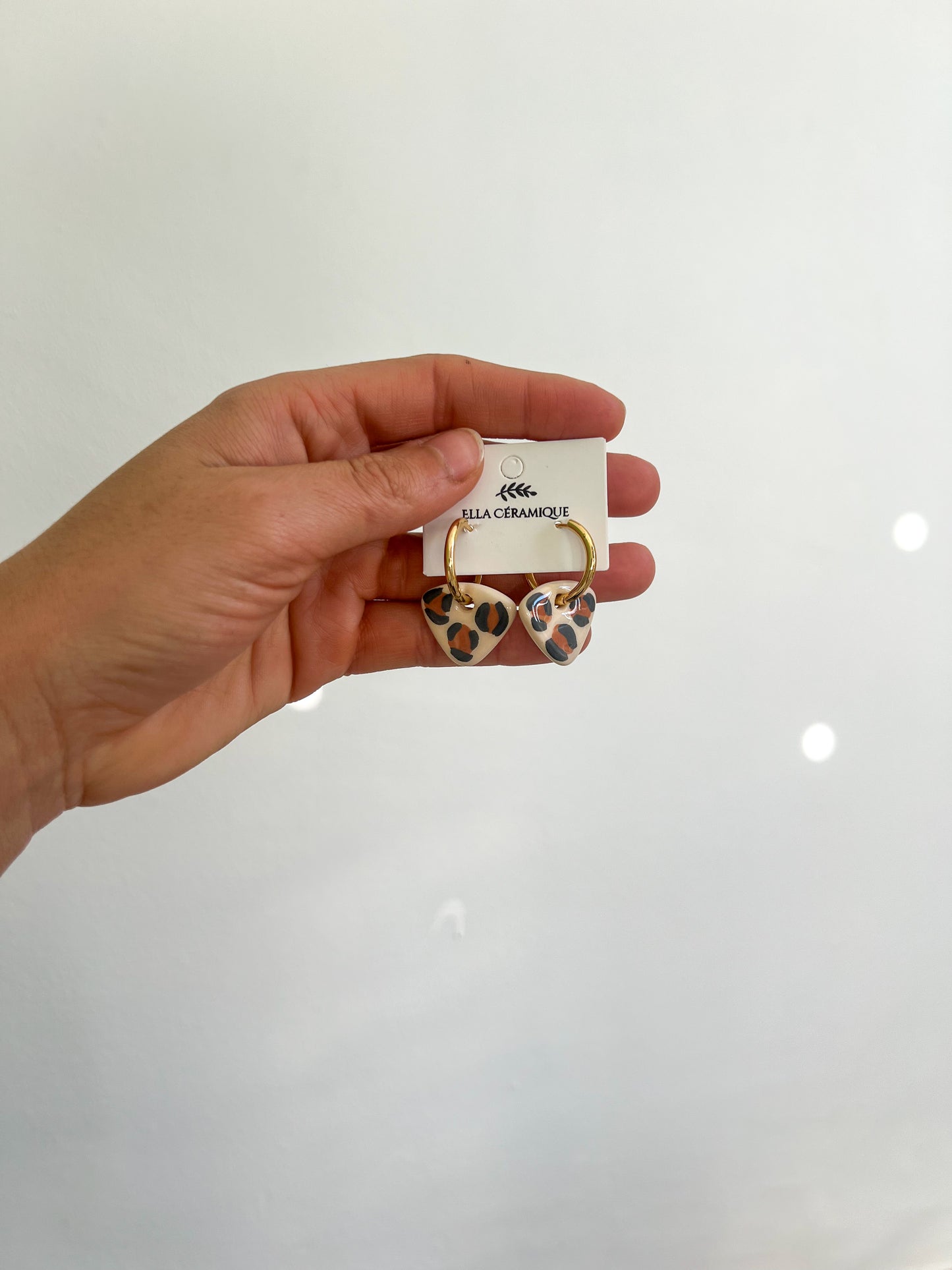 Boucles triangles 🐆