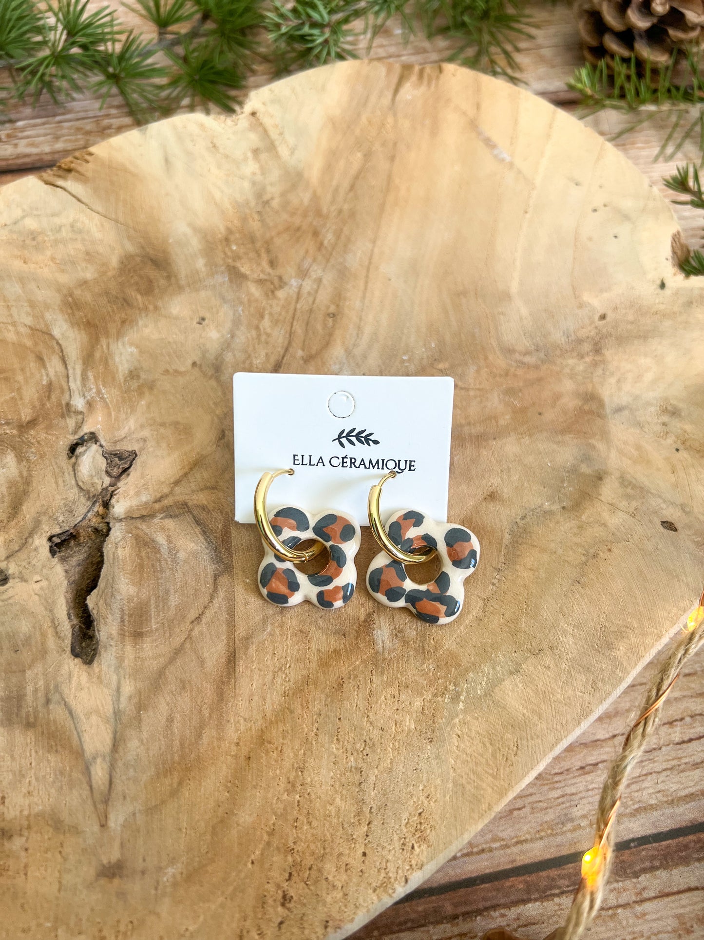 Boucles trèfle 🐆