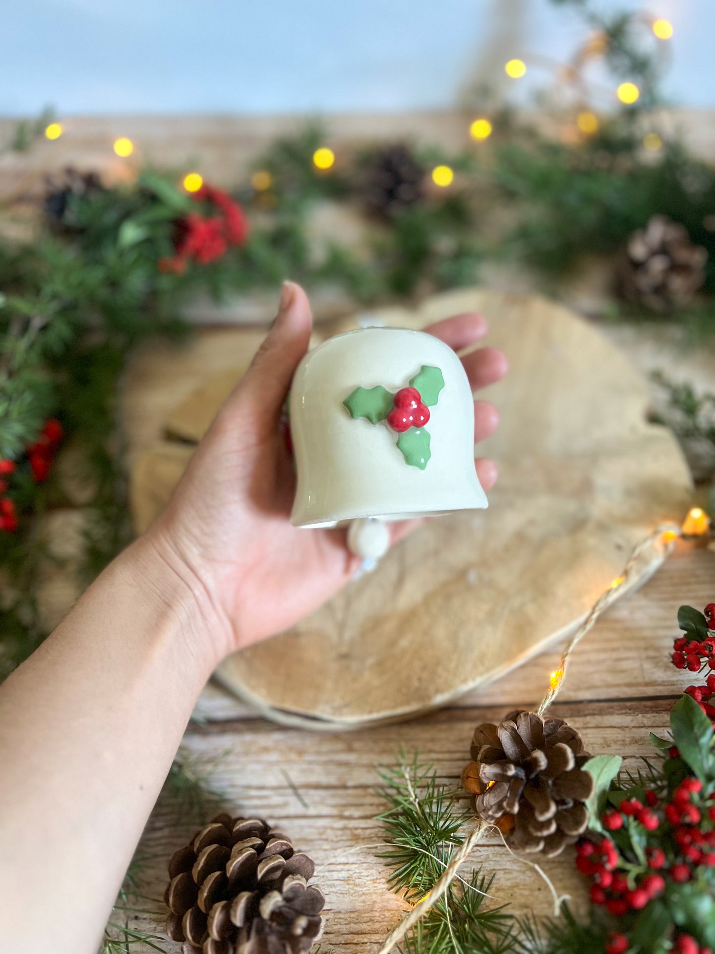 Cloche Petits Houx 🎄