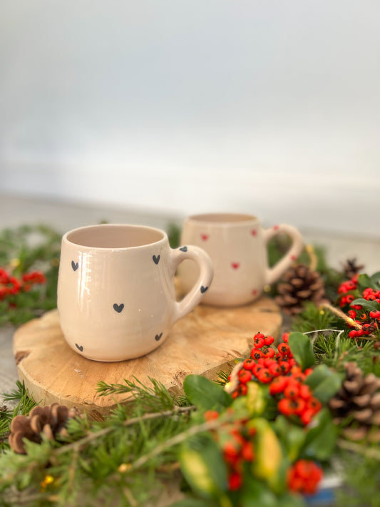 Tasse Petits cœurs ♥️ 🖤