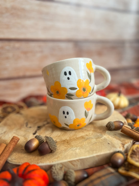Tasse « Fantôme aux Fleurs » 🍂