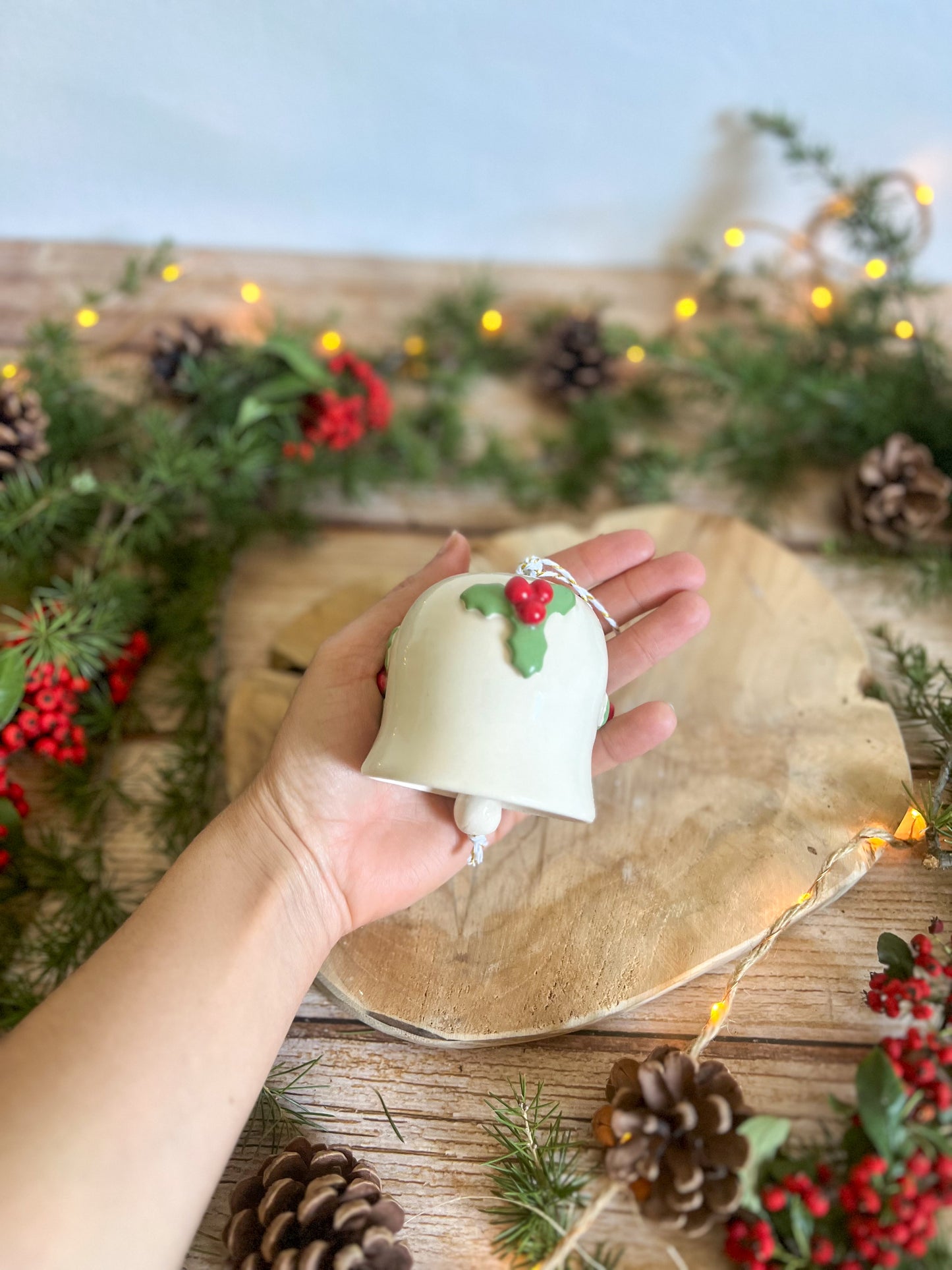 Cloche Petits Houx 🎄