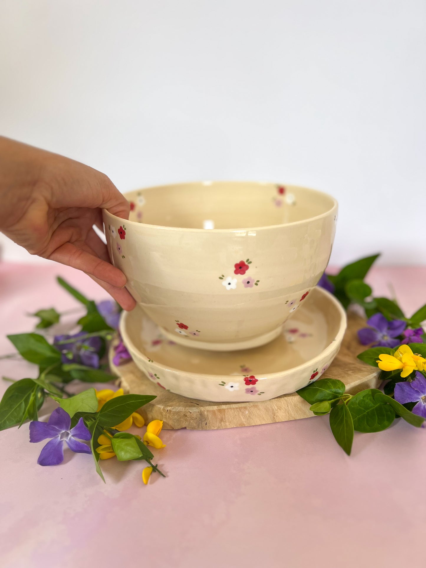 Passoire à Fruits et sa coupelle 🌸