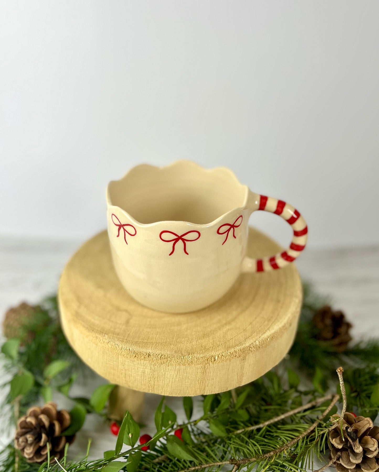 Tasse Petits noeuds de Noël