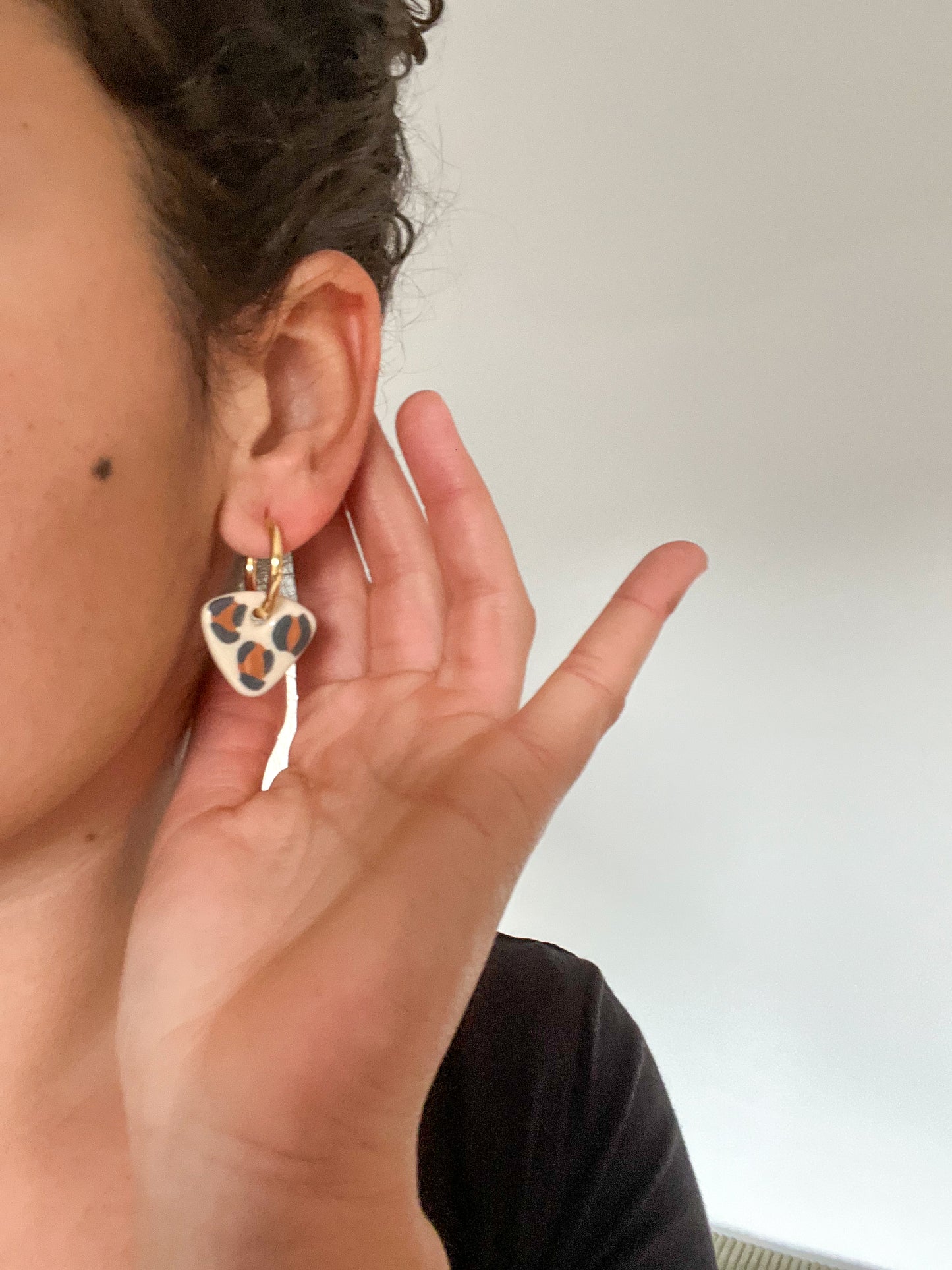 Boucles triangles 🐆