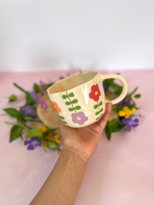 Mug Fleurs 70’s 🪻