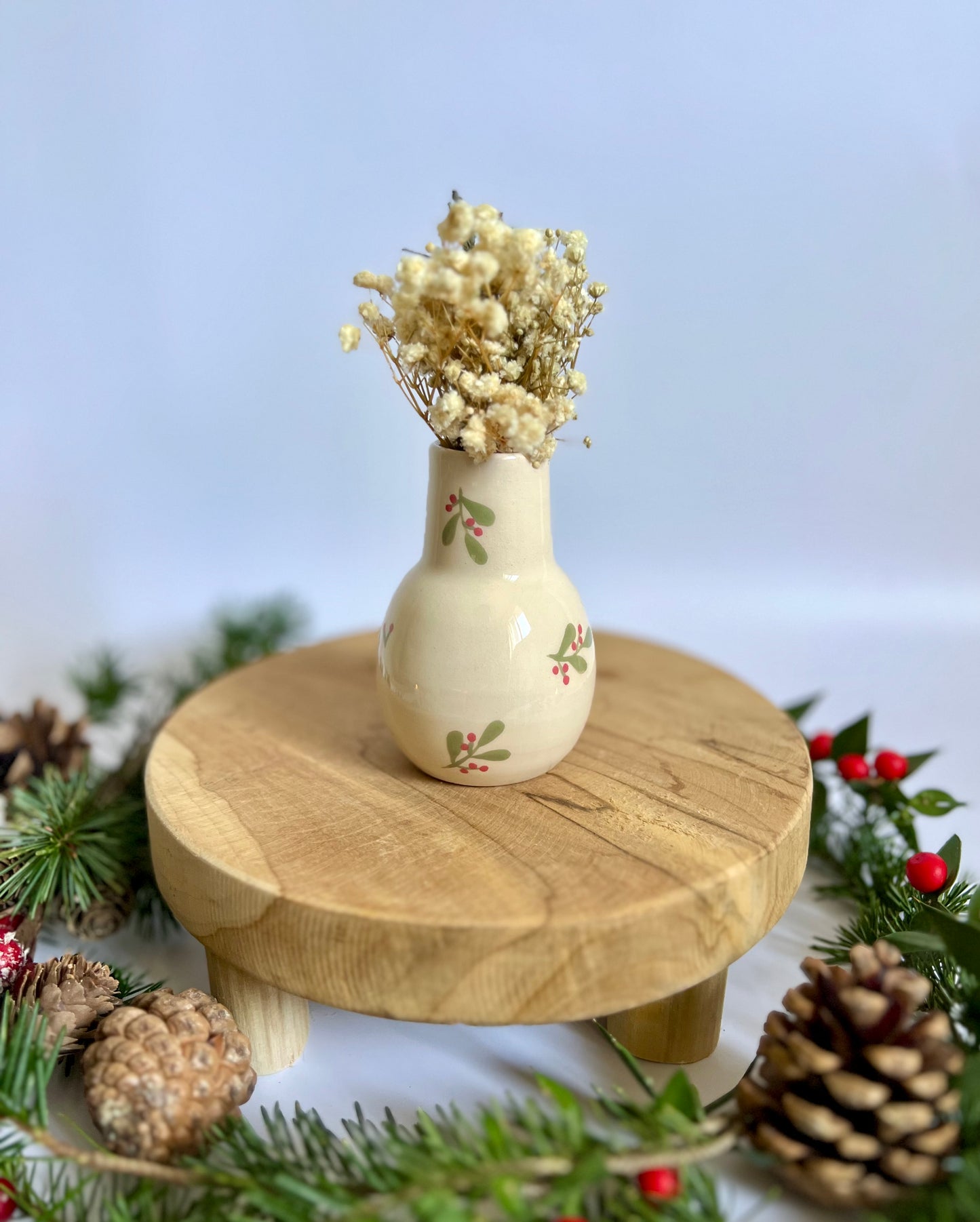 Mini vase de Noël