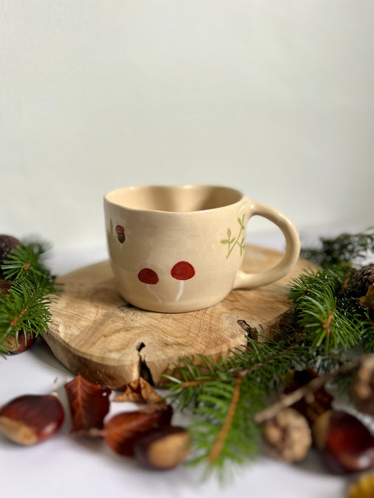 Mug Automne forme Cœur