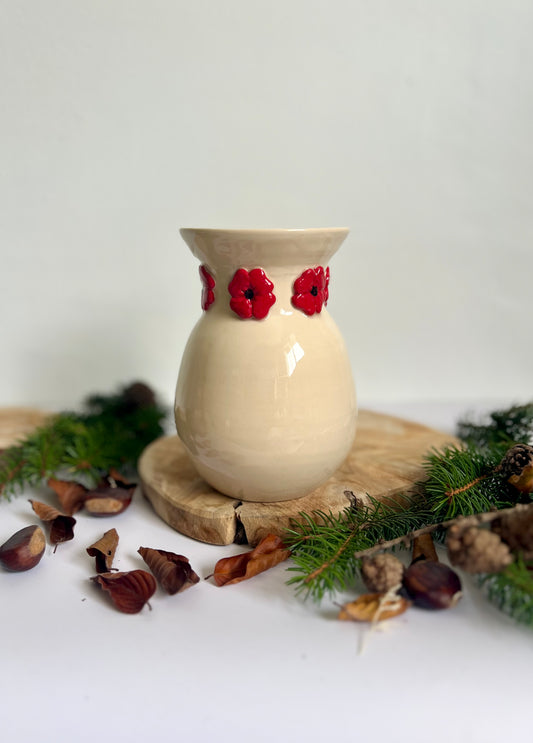 Vase Couronne de Coquelicot