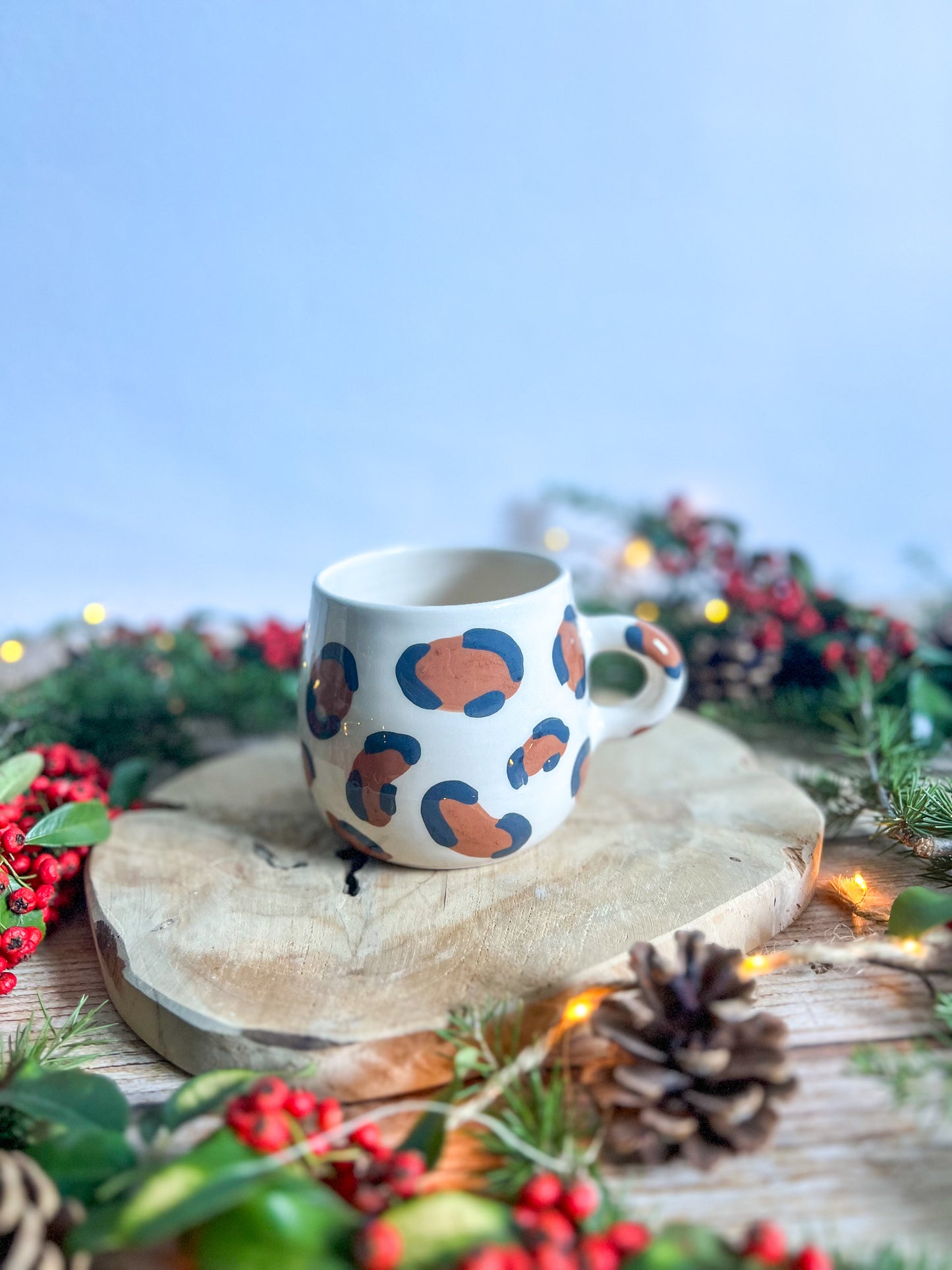 Tasse Léopard forme Goutte 🐆