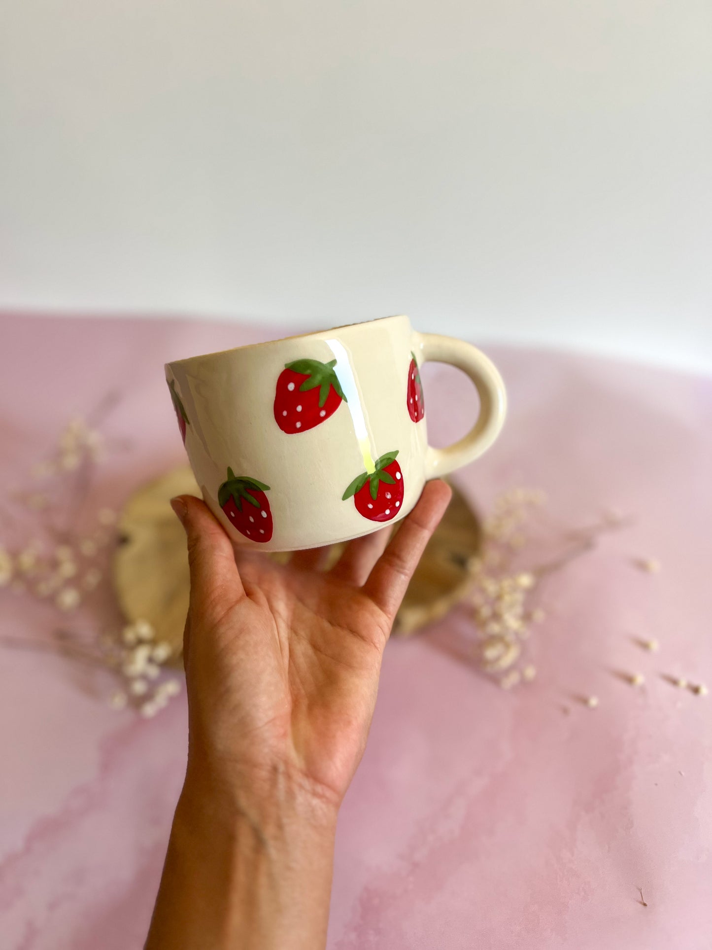 Tasse 🍓 forme cœur