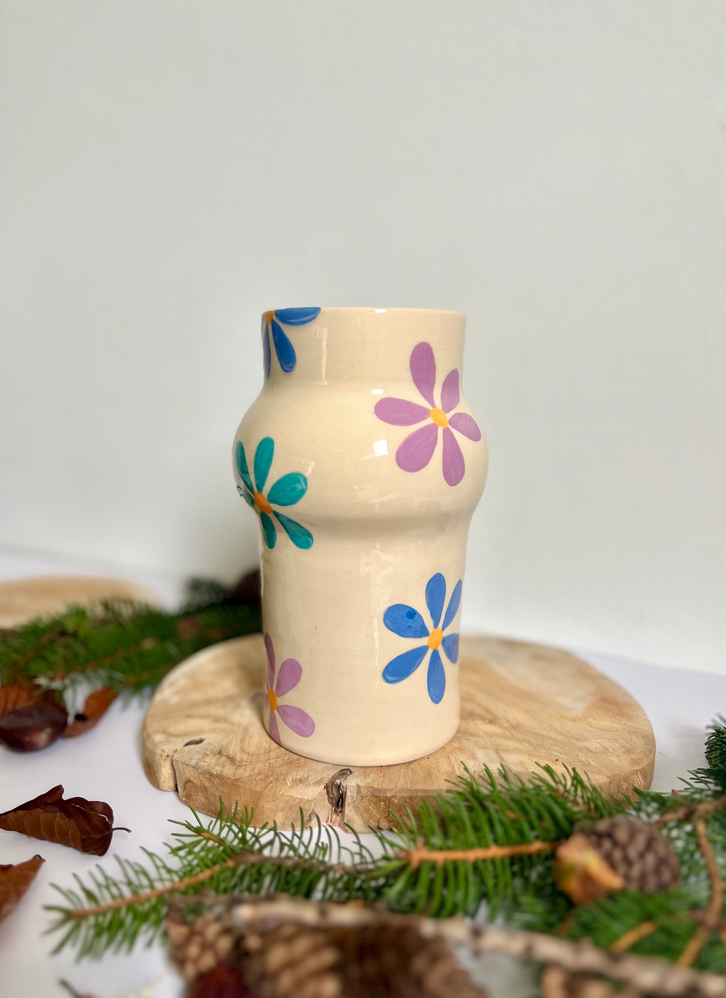 Vase Fleurs d’Hiver