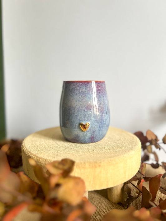 Tasse « cœur doré » 💜