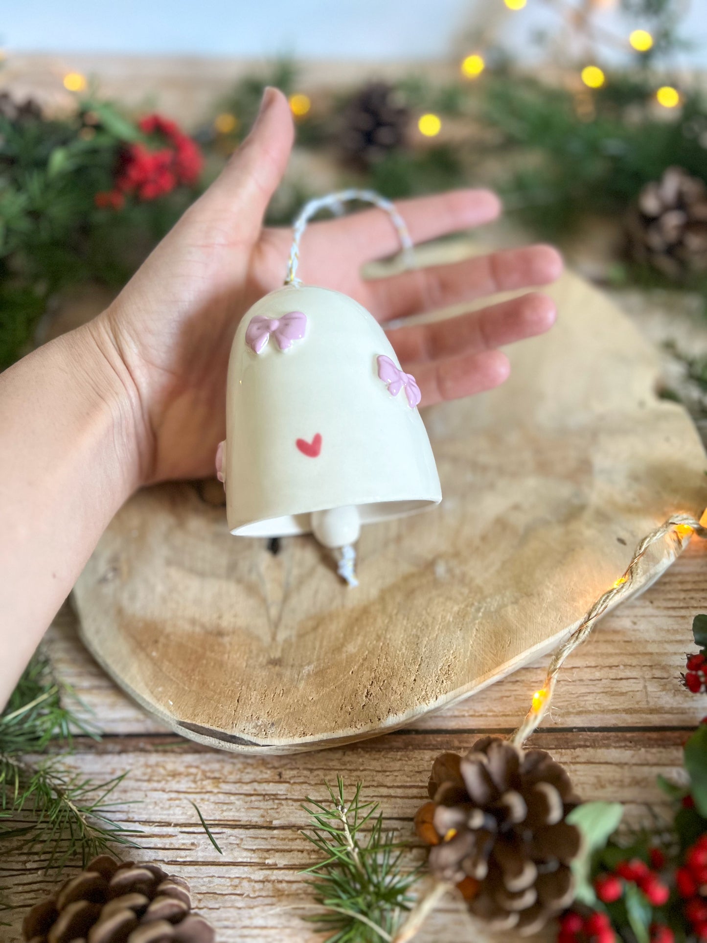 Cloche Petits noeuds 🎀