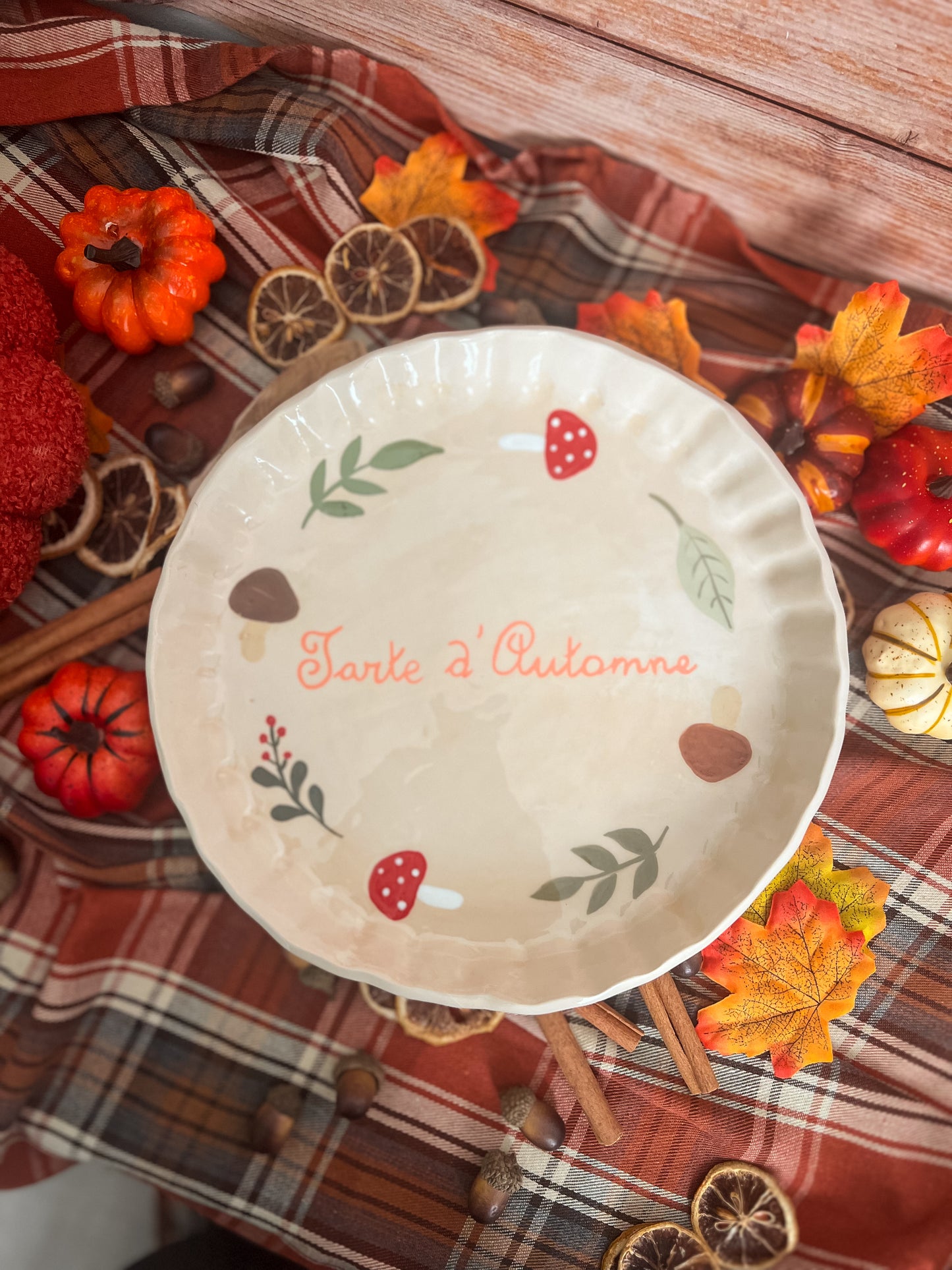 Plat « Tarte d’Automne » 🍂
