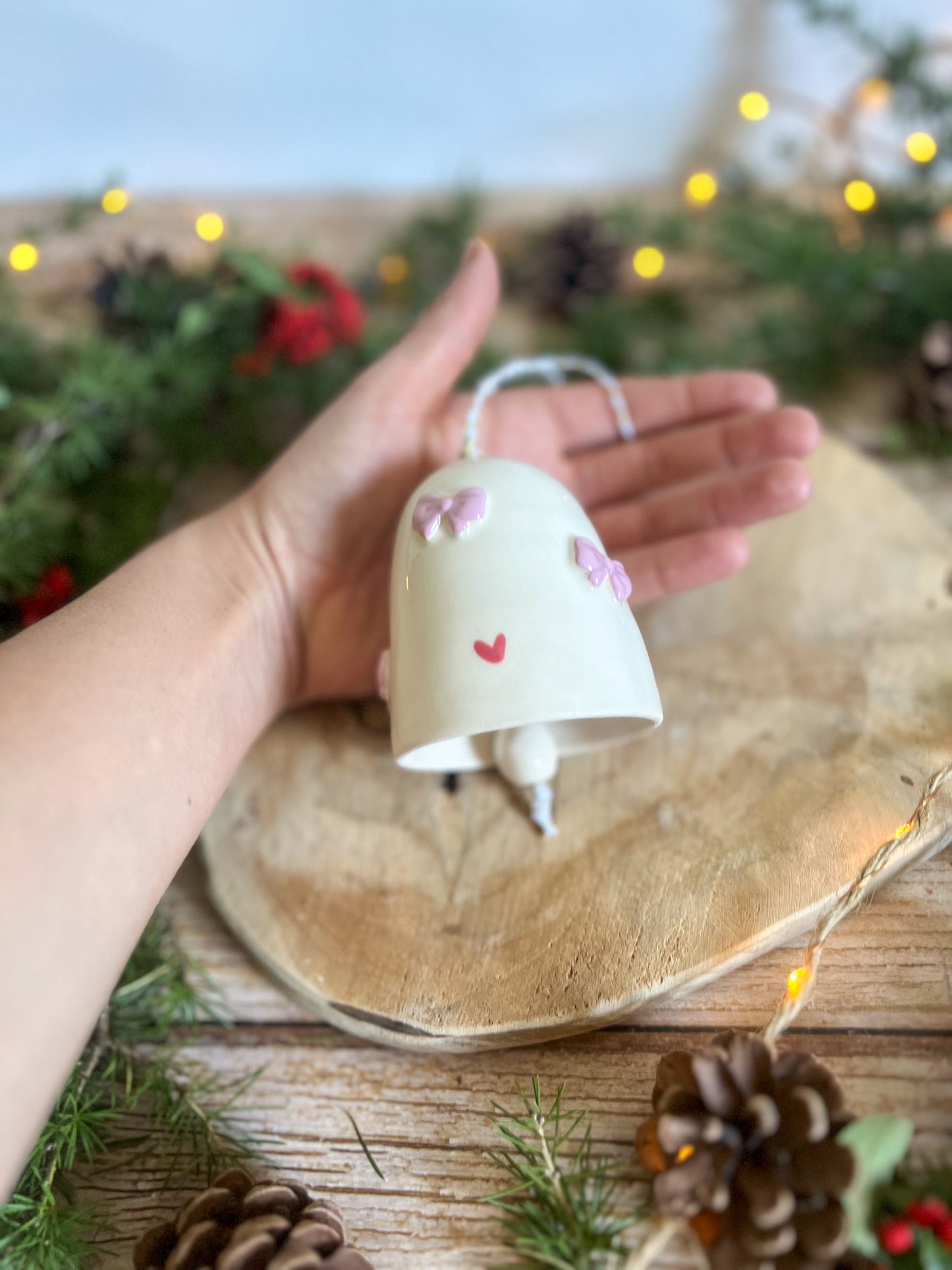 Cloche Petits noeuds 🎀