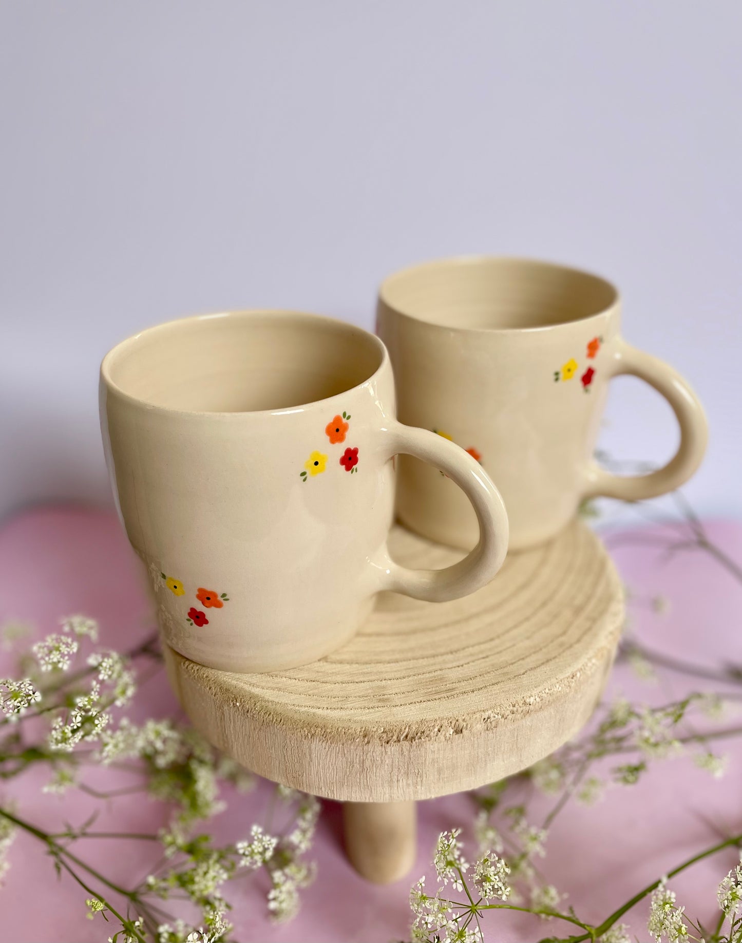 Tasse 500ml Fleurs de printemps