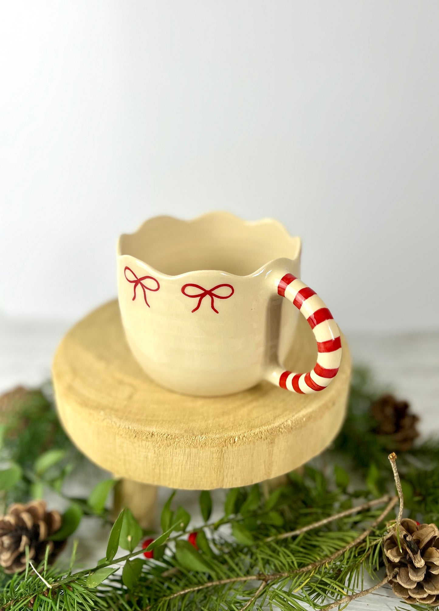 Tasse Petits noeuds de Noël