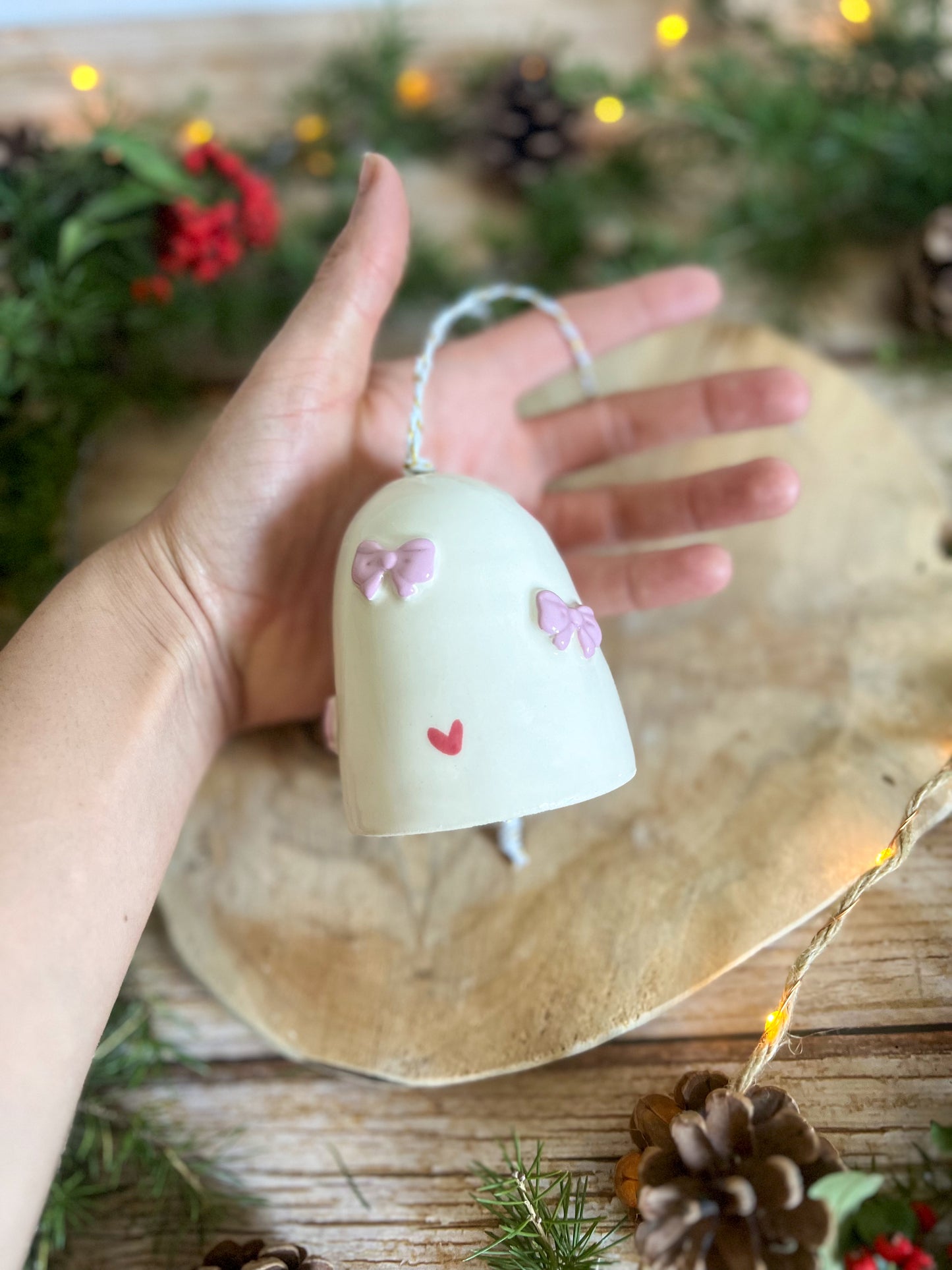 Cloche Petits noeuds 🎀