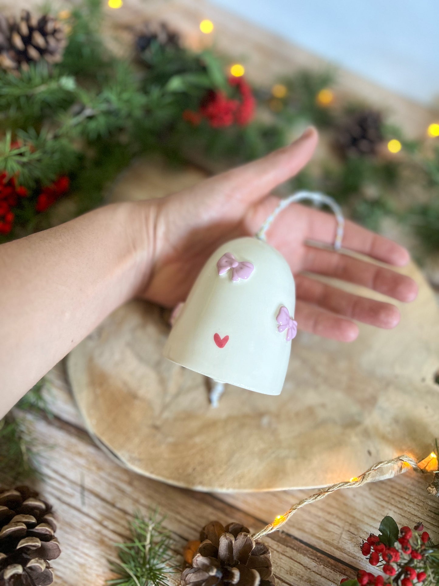 Cloche Petits noeuds 🎀