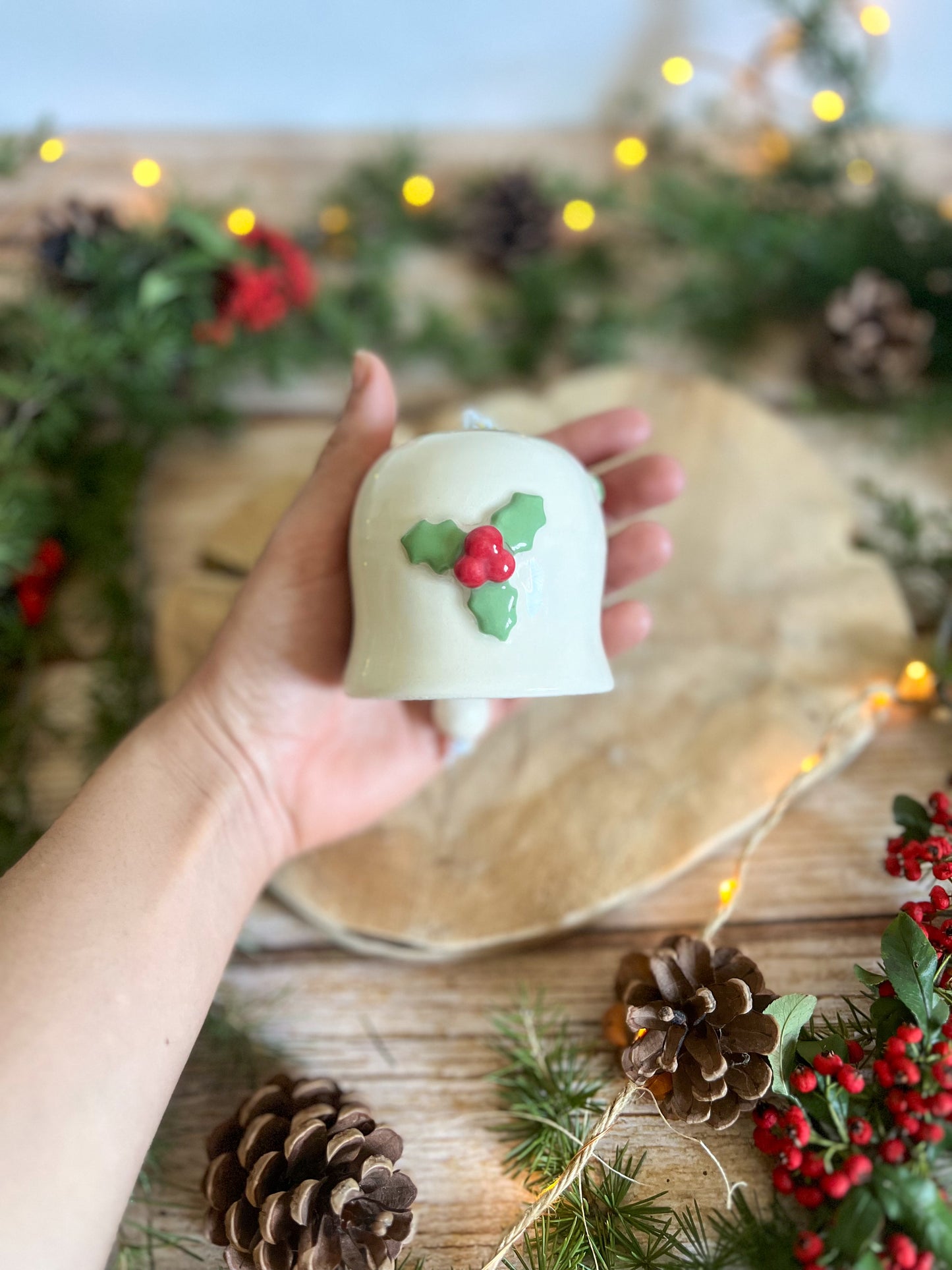 Cloche Petits Houx 🎄