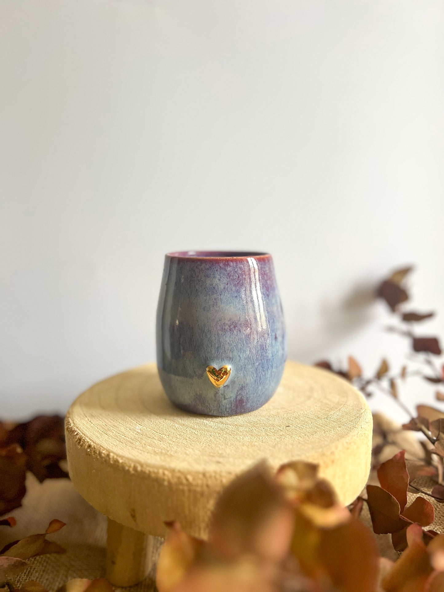 Tasse « cœur doré » 💜