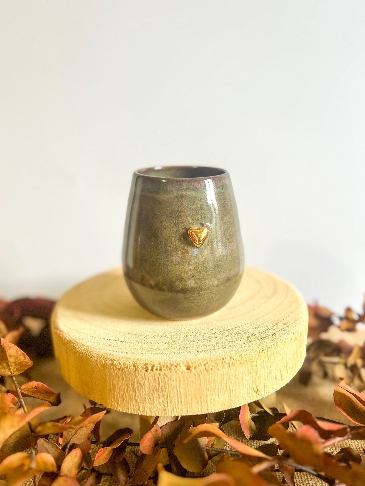Tasse « Cœur en or » 🩶