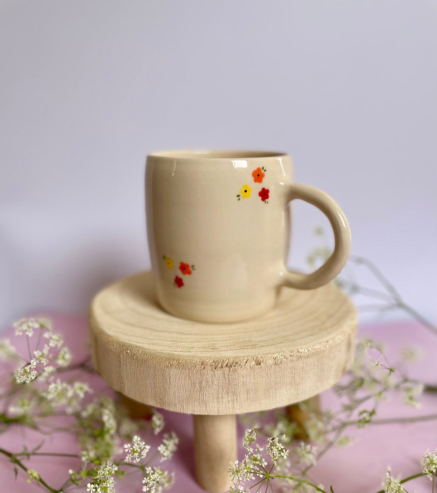 Tasse 500ml Fleurs de printemps