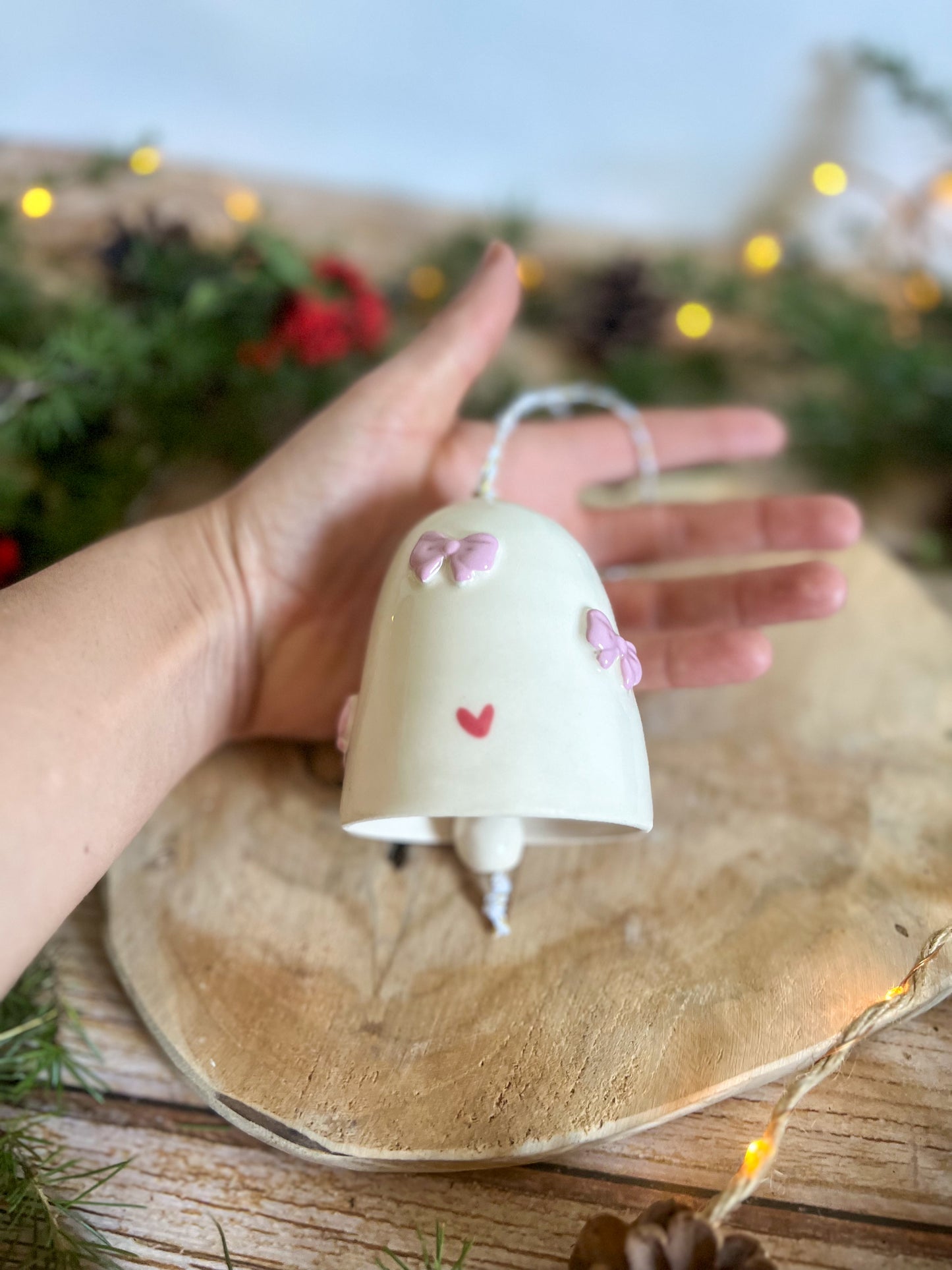 Cloche Petits noeuds 🎀