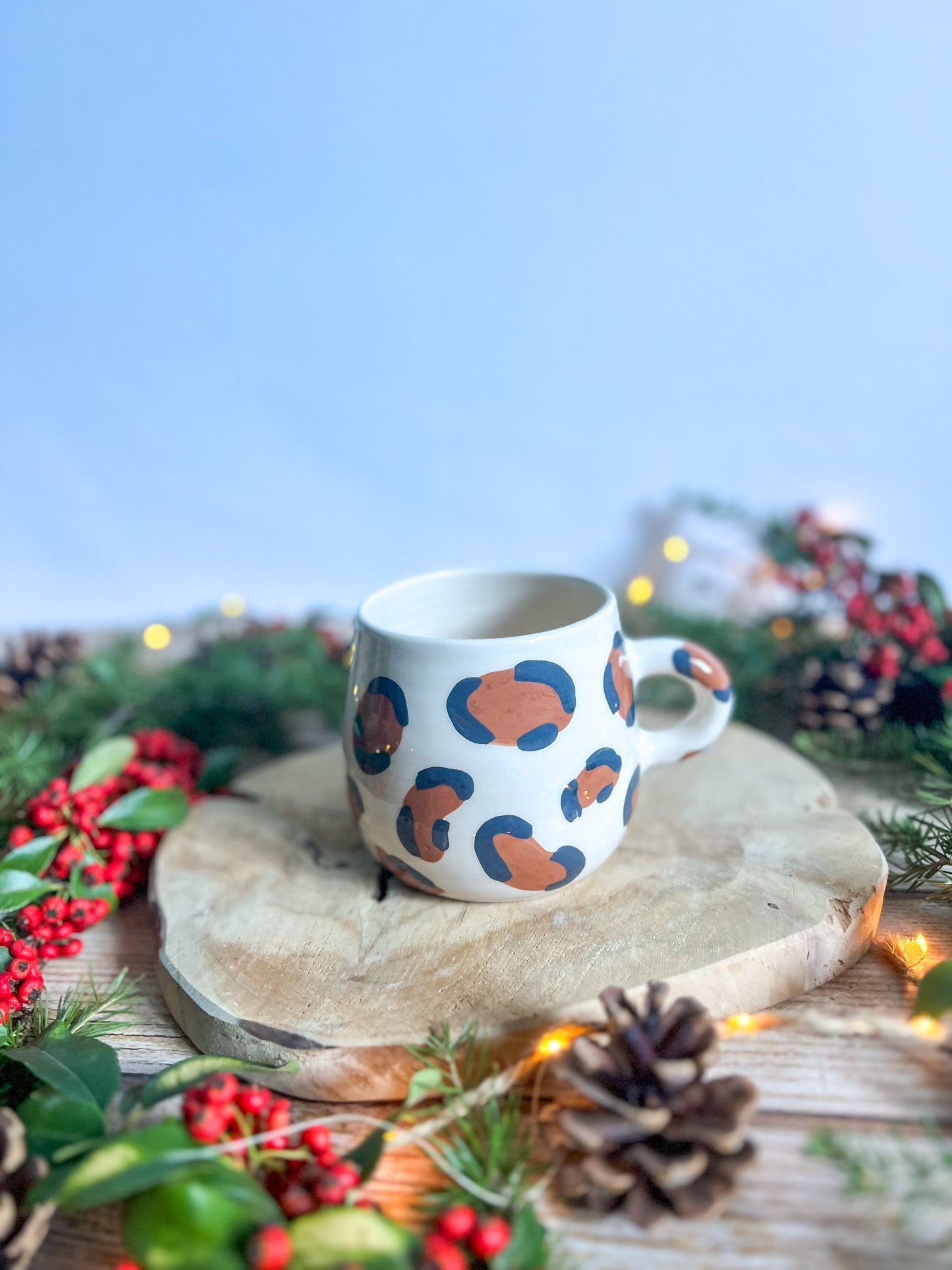 Tasse Léopard forme Goutte 🐆