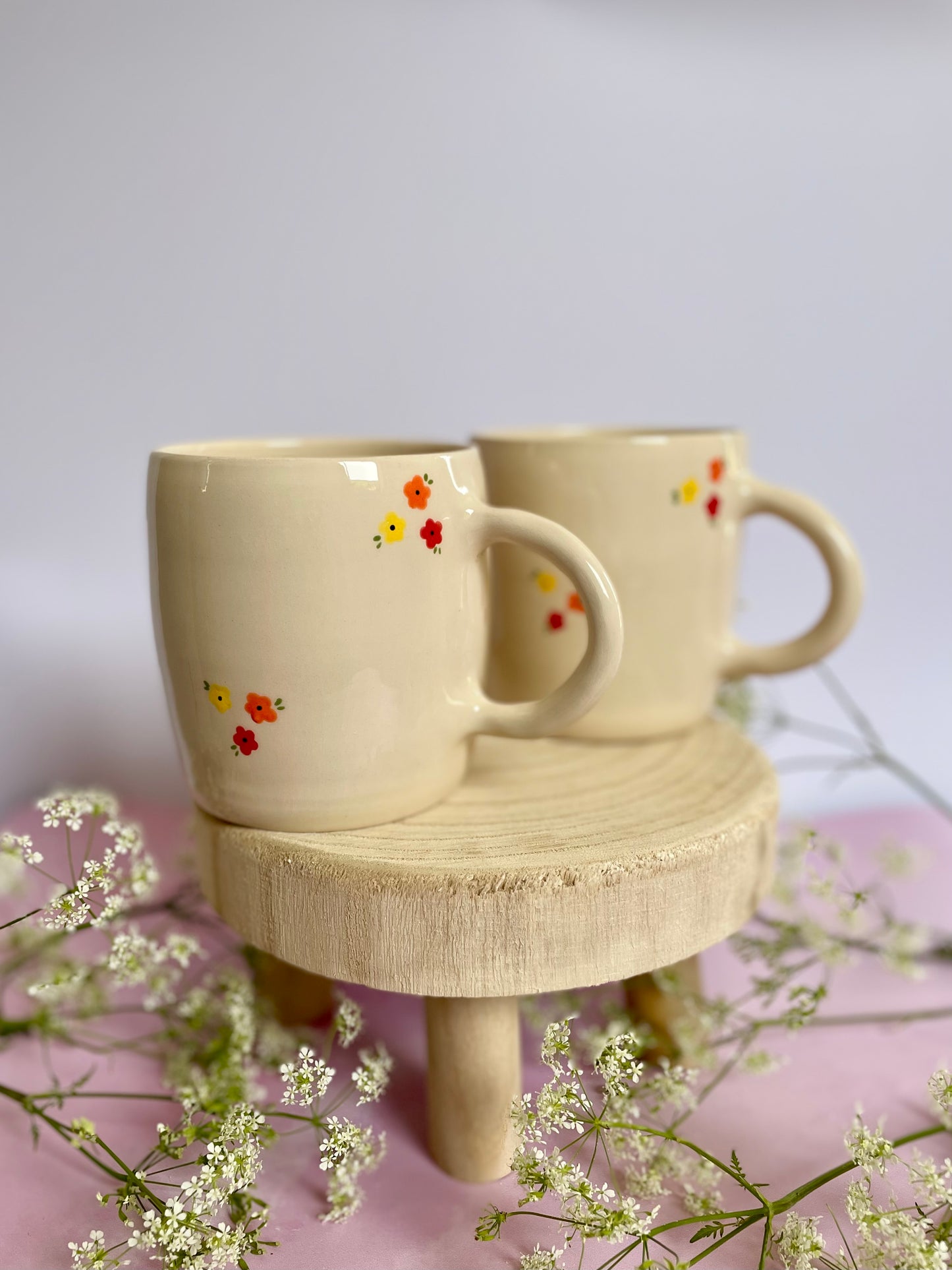 Tasse 500ml Fleurs de printemps