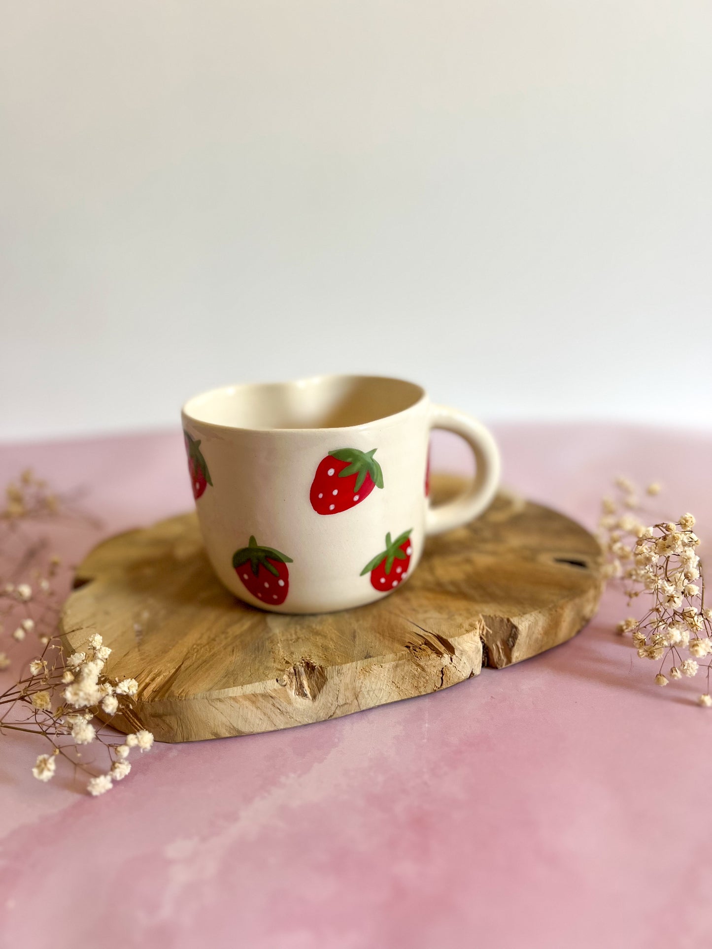 Tasse 🍓 forme cœur