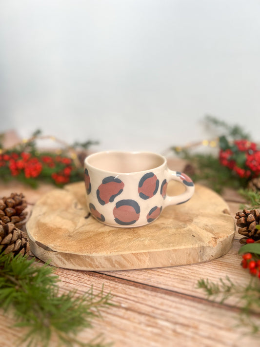 Tasse Léopard forme cœur 🐆